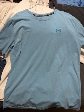Under Armour Light Blue Short-Sleeve Performance Crew Tee